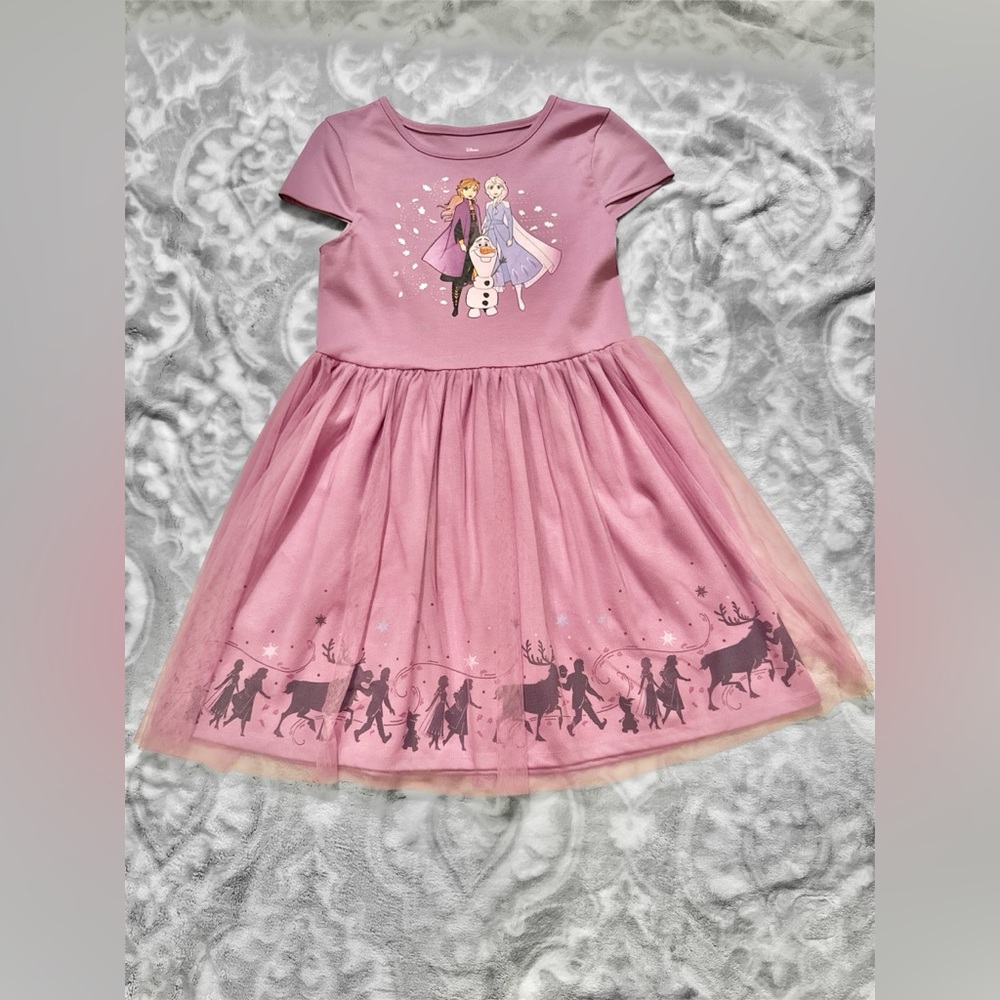 Disney Pink Frozen Character Dress